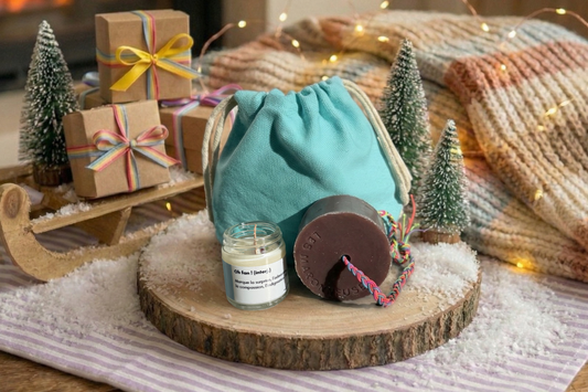 COFFRET CADEAU Santa Surprise : Savon & Bougie