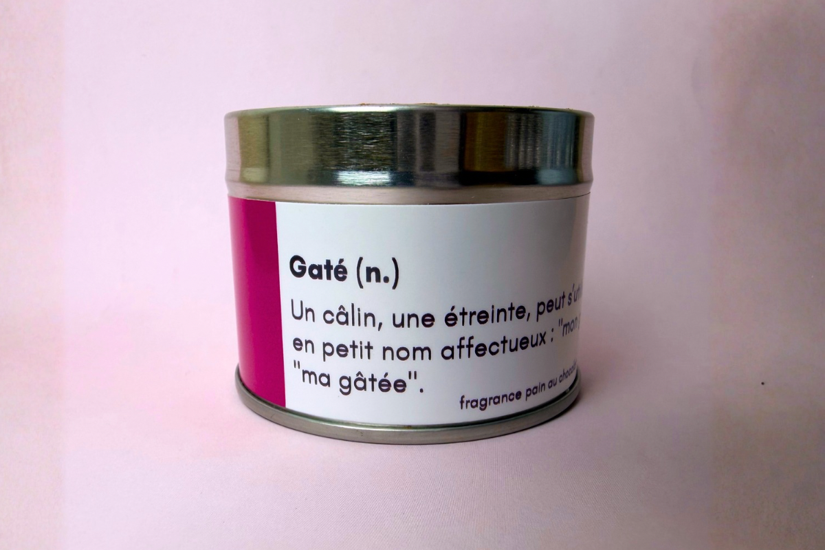 BOUGIE Gâté - PARFUMÉE PAIN AU CHOCOLAT - 90g