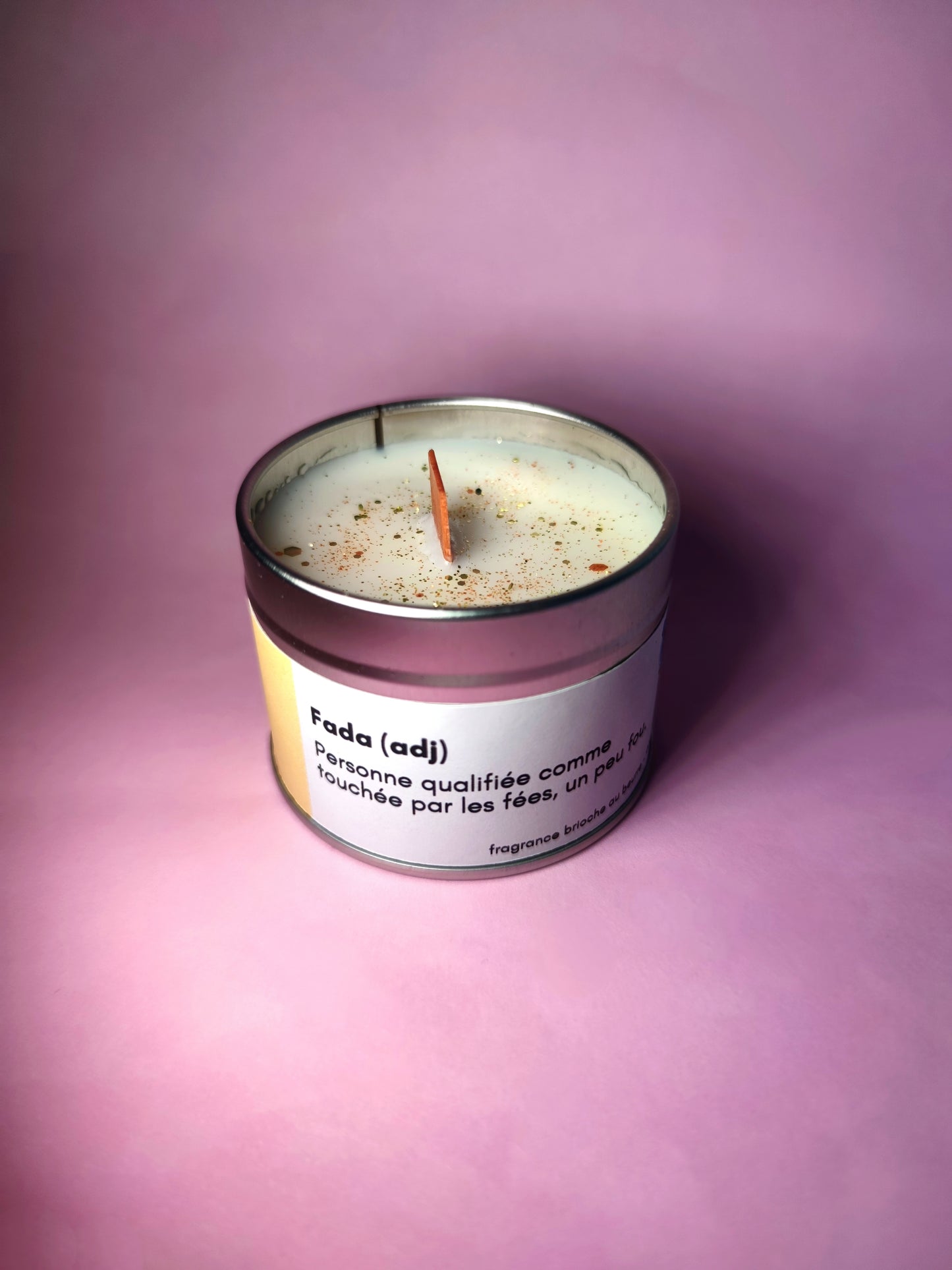 BOUGIE FADA - PARFUMÉE BRIOCHE AU BEURRE - 90g