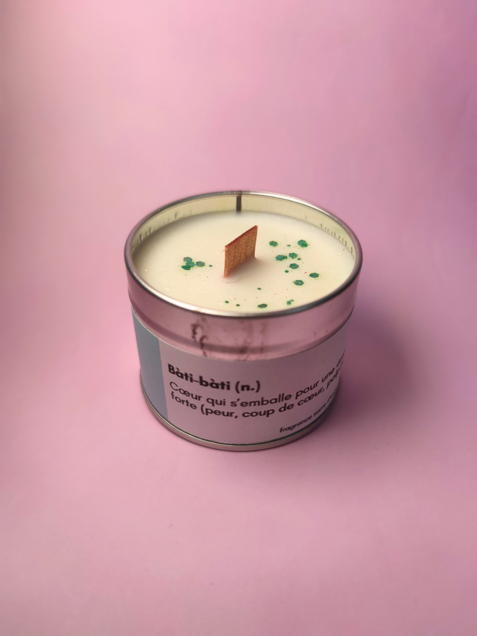 BOUGIE BATI-BATI - PARFUMÉE SUCRE D'ORGE - 90g