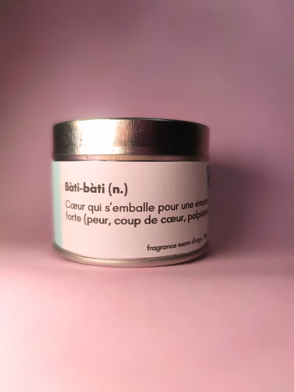 BOUGIE BATI-BATI - PARFUMÉE SUCRE D'ORGE - 90g