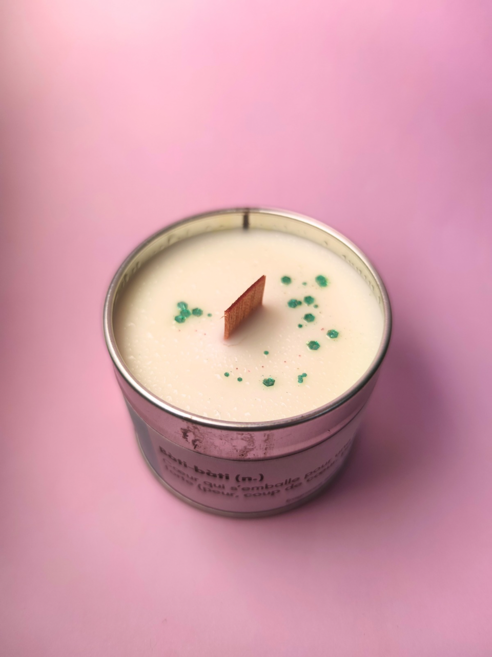 BOUGIE BATI-BATI - PARFUMÉE SUCRE D'ORGE - 90g