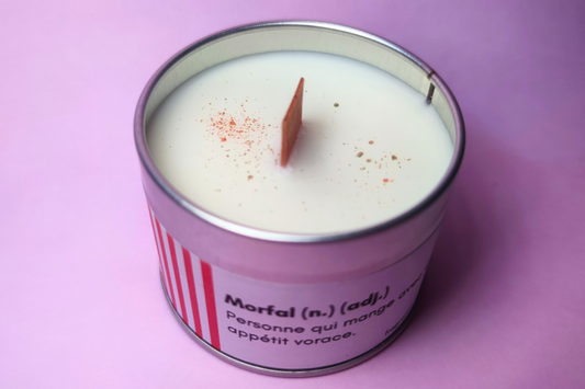 BOUGIE MORFAL - PARFUMÉE POP CORN - 90g