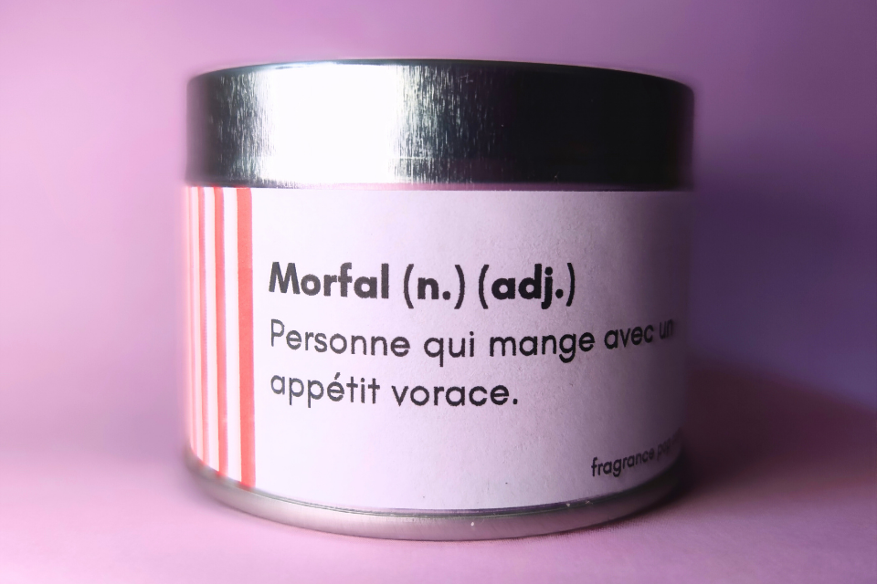 BOUGIE MORFAL - PARFUMÉE POP CORN - 90g