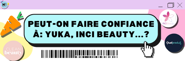 Quelle application pour scanner tes cosmetiques ?