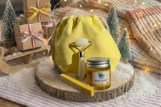 COFFRET CADEAU SPA DES LUTINS : Masque, Éponge & Rouleau de Massage