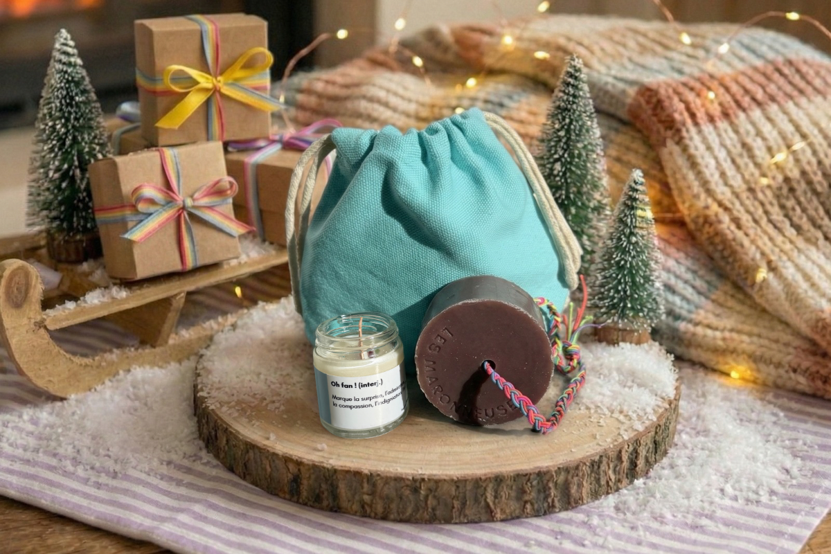 COFFRET CADEAU Santa Surprise : Savon & Bougie
