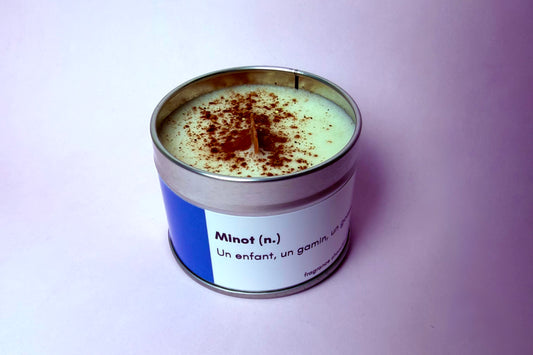 BOUGIE MINOT - PARFUMÉE CHOCOLAT CHAUD - 90g