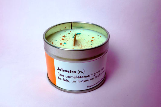BOUGIE JOBASTRE - PARFUMÉE CITROUILLE GIVRÉE - 90g