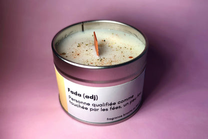 BOUGIE FADA - PARFUMÉE BRIOCHE AU BEURRE - 90g