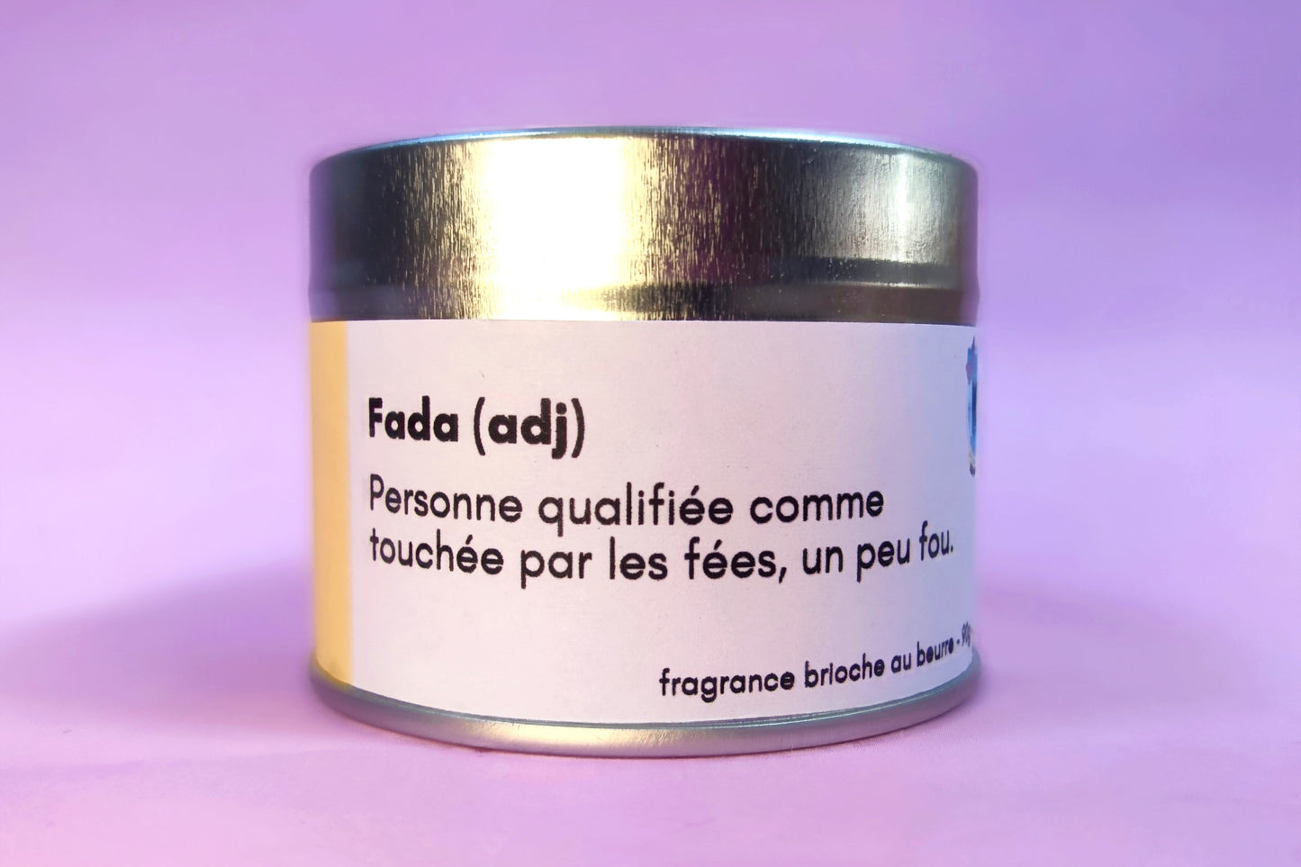 BOUGIE FADA - PARFUMÉE BRIOCHE AU BEURRE - 90g