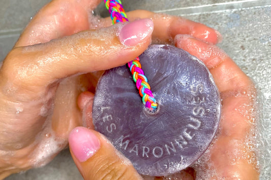 Savon gourmand fruits rouges fabriqué en Provence