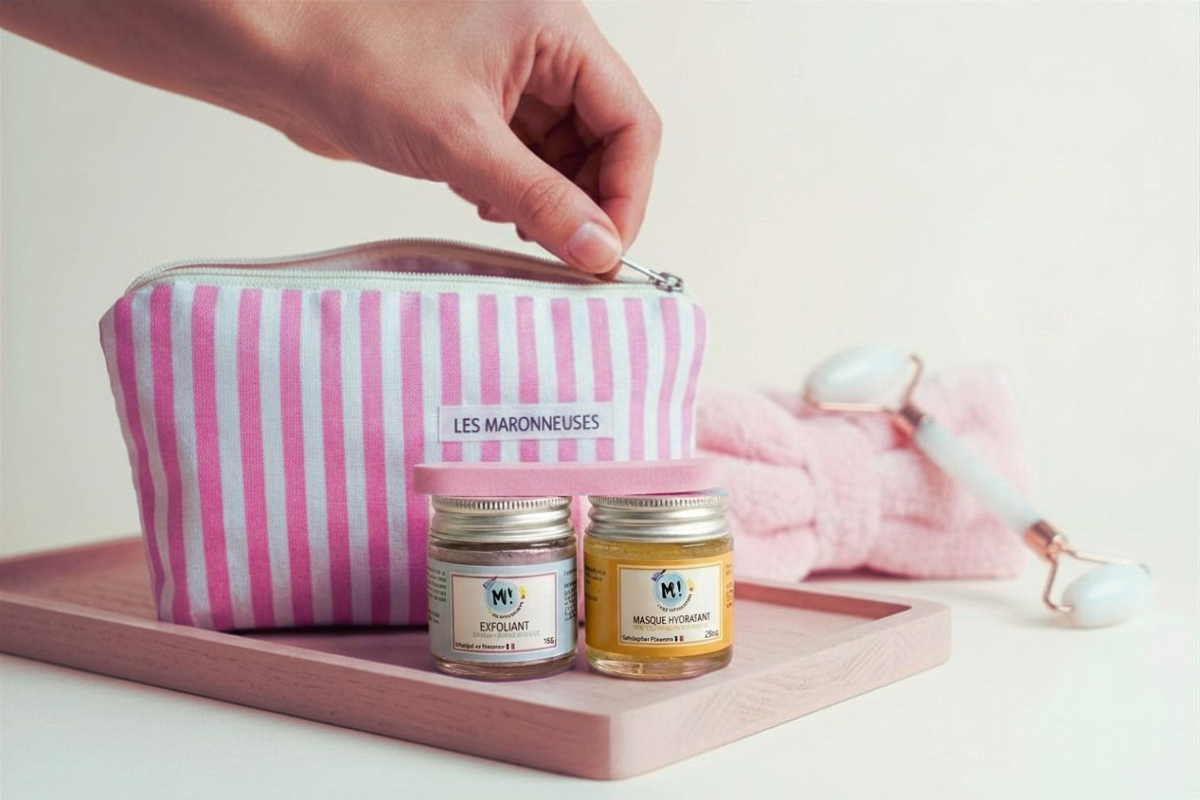 COFFRET RENTRÉE : DUO MASQUE & EXFOLIANT - ÉPONGE & TROUSSE