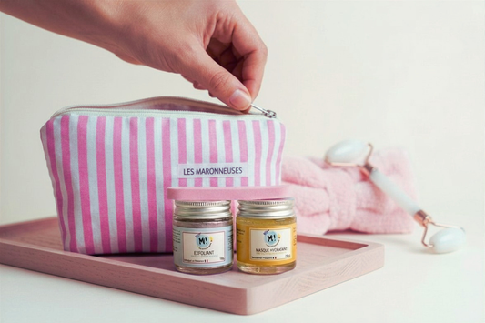COFFRET RENTRÉE : DUO MASQUE & EXFOLIANT - ÉPONGE & TROUSSE