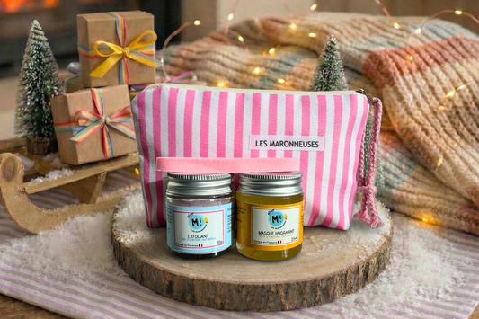 COFFRET TROUSSE GLOW D'HIVER : Duo Masque & Exfoliant