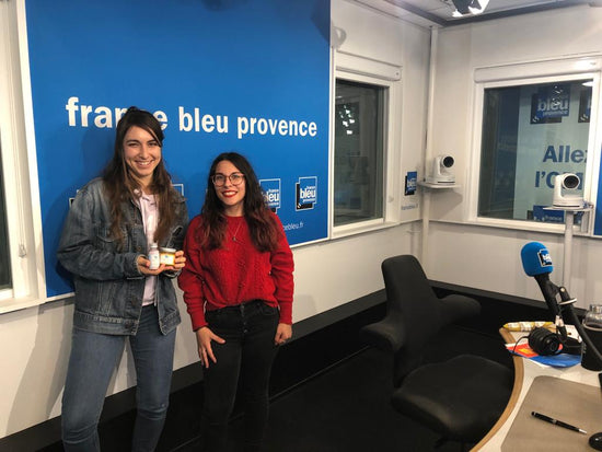 Cécile et Léa Les maronneuses à la radio france bleu provence