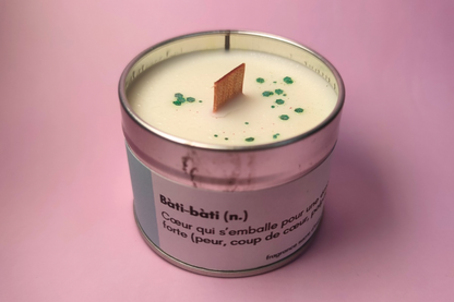 BOUGIE BATI-BATI - PARFUMÉE SUCRE D'ORGE - 90g