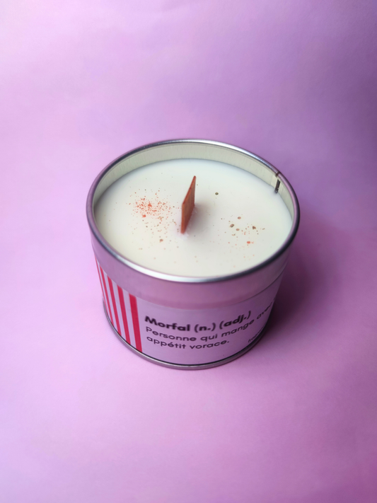 BOUGIE MORFAL - PARFUMÉE POP CORN - 90g