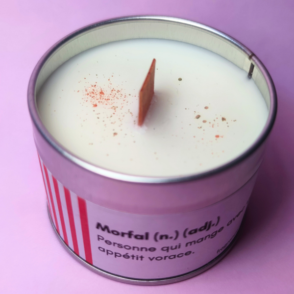 BOUGIE MORFAL - PARFUMÉE POP CORN - 90g